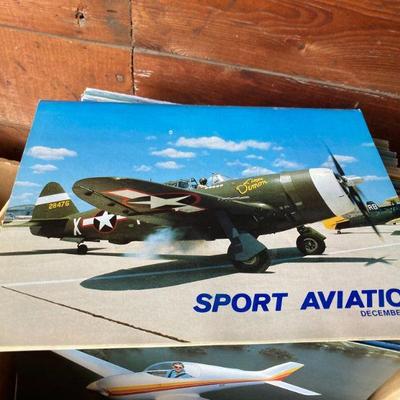 1980's Sport Aviation magazines