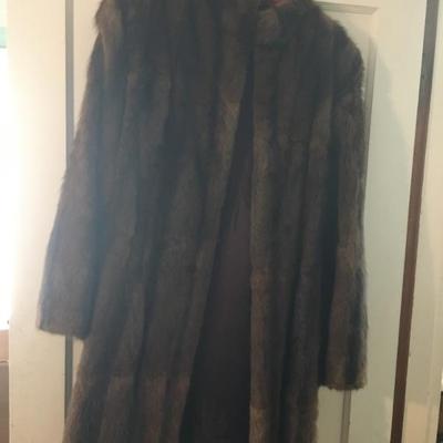 Vintage mink fur coat
