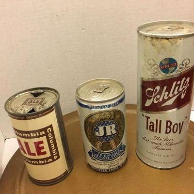 Vintage beer cans lot of 3
