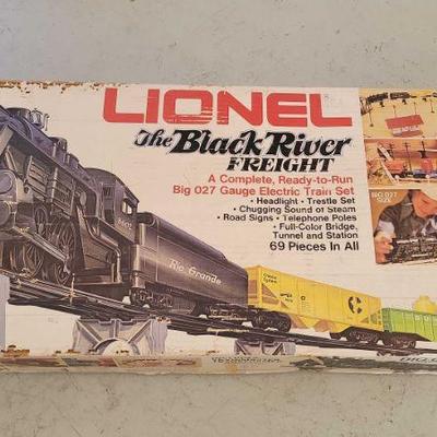 Lionel The Black River Freight Train Set https://ctbids.com/estate-sale/18117/item/1810321