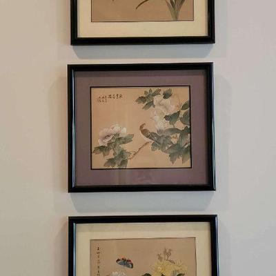 Chinese Framed Bird & Nature Art https://ctbids.com/estate-sale/18117/item/1810309