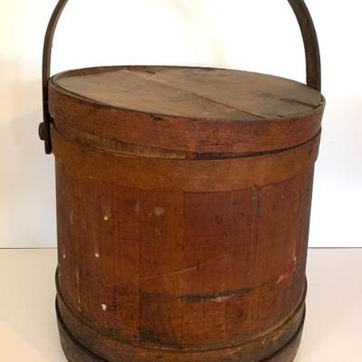 Antique firkin with a nice color