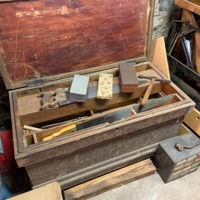 Antique carpenters chest