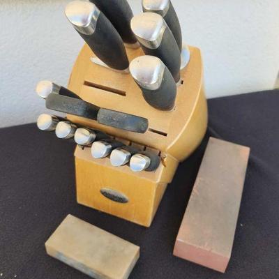 WST084 - Analon Knife Block And More