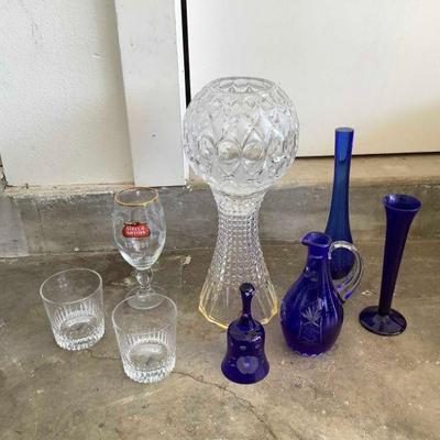 WST235 Blue Cut To Clear Glass, Crystal & More!