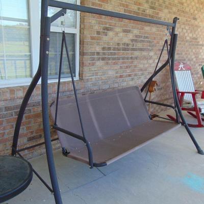 Metalframe w/canvas seat
