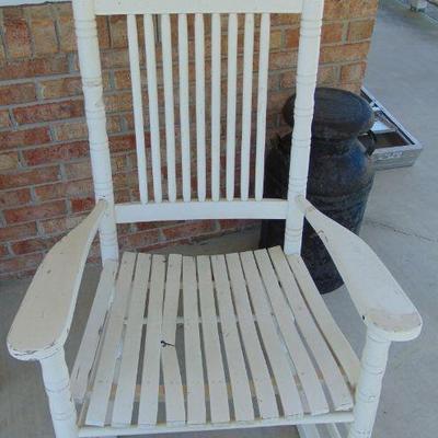 wood rocker
