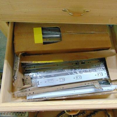 2 boxes cabinet drawer slides