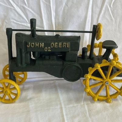 Cast Iron John Deer Tractor