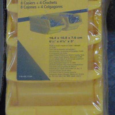 plastic tool bins