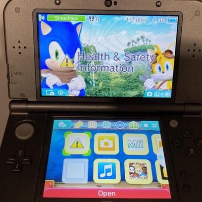 Nintendo 3DS with Mario Sports Superstars Game