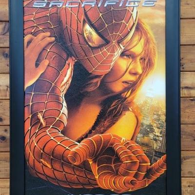 Framed Giclee: 2004 Marvel Spiderman Movie Poster