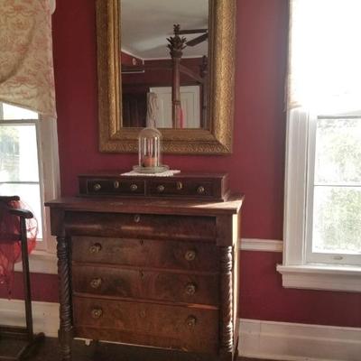 Sheraton chest, circa 1820-1830