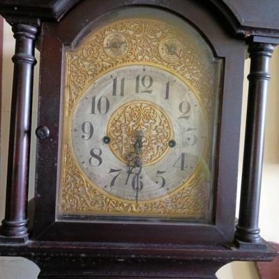 Waterbury grandfather clock 