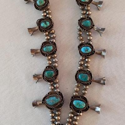 Sterling & turquoise necklace
