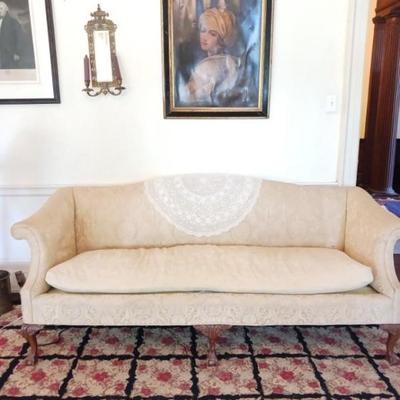 Camelback sofa