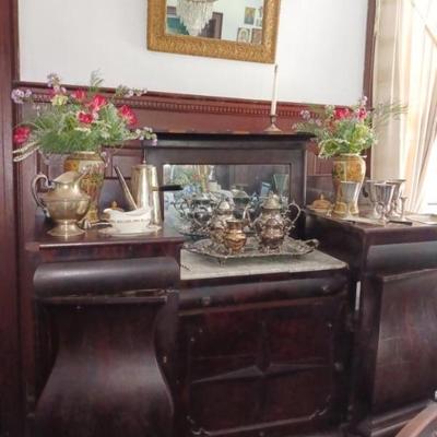 Empire buffet purchased from Rachel Lawson, owner of Nebraska House( Victorian home in Appomattox)