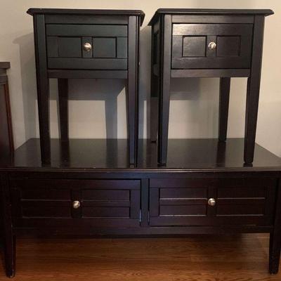 Ashley Furniture Black Coffee Table And Side Tables https://ctbids.com/estate-sale/18176/item/1819120