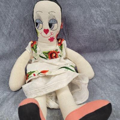 folk art doll