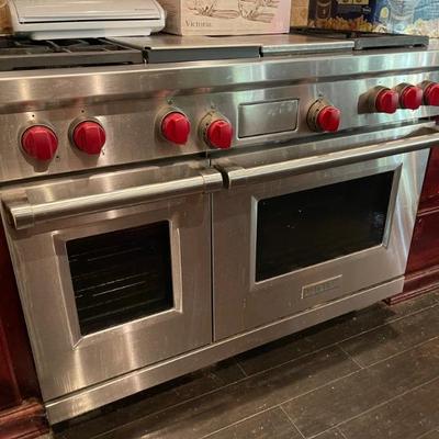 Wolf double oven / stove available for sale. Several appliances available for sale like microwave and stove and dishwasher. Inquire -...