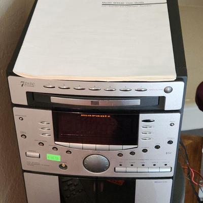 Marantz Compact System 74MX540 7xCD Player Twin Cassette Platers w/2 Speakers