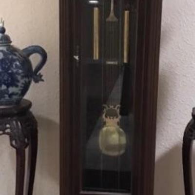 Steinway Grandfather Clock.  Working