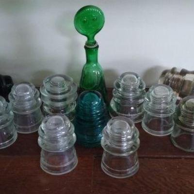 Hemingray Glass Electrical Insulators https://ctbids.com/estate-sale/18183/item/1822751