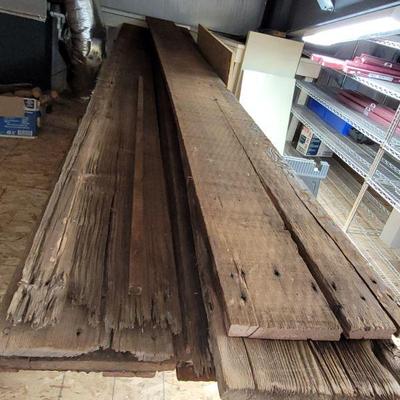reclaimed lumber is on auction