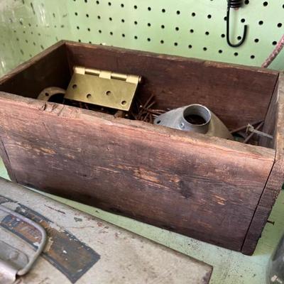 Wooden box $8