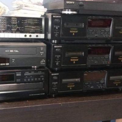 Lots of stereo gear $30 each
