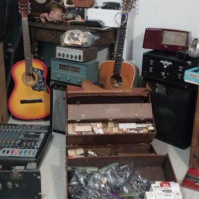 Guitars and amplifiers $20 and up