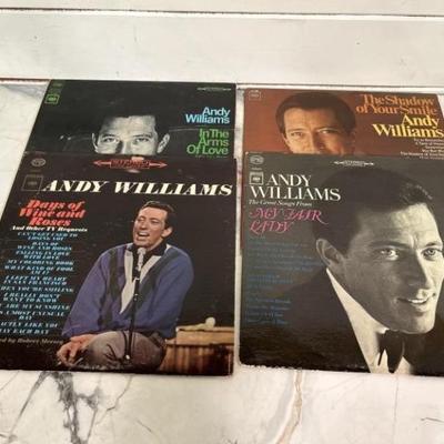 (4) Andy Williams LPs / Record Albums