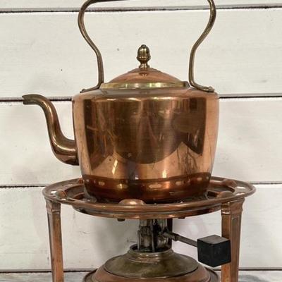 Copper Kettle on Burner