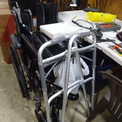 Two Wheelchairs