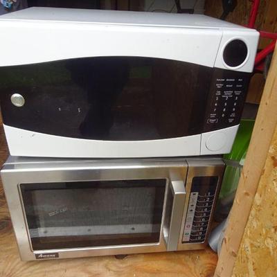 Two (2) Microwave Ovens