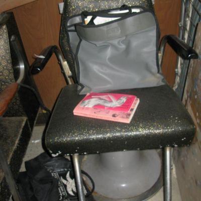 vintage beauty shop chair  BUY IT NOW $ 