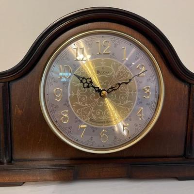 Bulova mantle clock. 