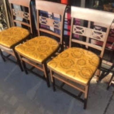 For Sale we have 4 chairs