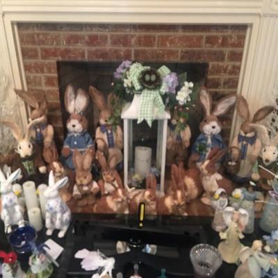 Just a sneak peek at the bunnies and Easter decor, thereâ€™s much much more! 