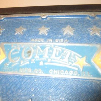 25 CENT PACE MGG. ALL STAR COMET SLOT MACHINE 1936 WORKS MADE IN USA 