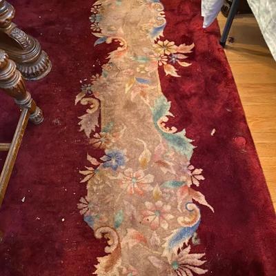 Art Deco Chinese (1920) Rug 9x12 Dining Room