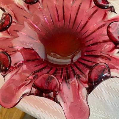 Cranberry Art Glass