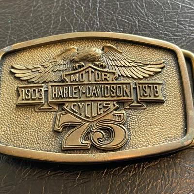 Harley Davidson belt buckle