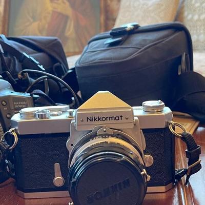 Nikkormat camera