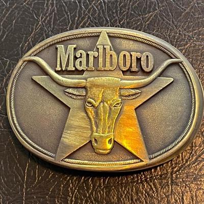 Marlboro belt buckle 