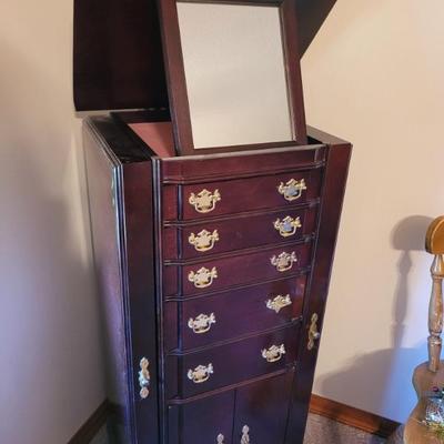 Jewelry armoire 