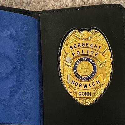 Connecticut Police Sergeant badge