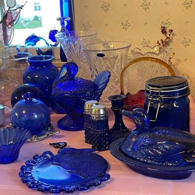 Misc Blue glass 