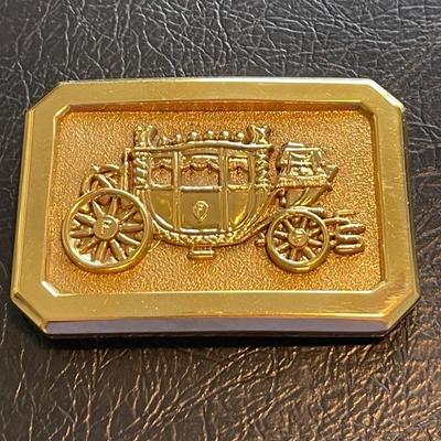 Vintage GM belt buckle