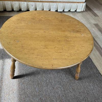 Vintage Midcentury Maple Coffee Table by Springfield Furniture Works Inc.